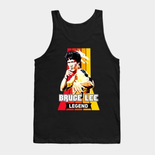 Be Water Lee Legend Bruce Movie Jeet Kune Do Tank Top